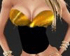 SEXY GOLD CORSET TOP