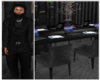 Blk Conference table