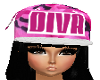 Pink Diva Camo Hat