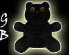 [GB] RHnd Blk Teddy Bear