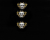 Male 3 skulls teeshirt