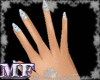 !M! BLUE dainty hands