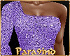 P9)"JAN" Lilac Dress