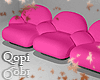 Deep Pink Sofa