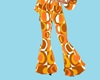 Chloe 70s D Flares Orang