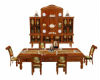 Country Wood Dining Set