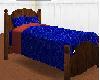 electric blue bed