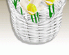 Blanca Flower Basket Bag