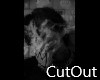 Cutout depressed boy