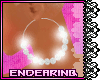 Silver Bling Hoops