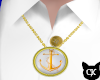 CK* Anchor Medal Chain