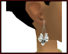 iris flower earring