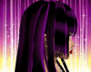 Hair long  purple