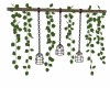 HANGING  IVY  LAMPS