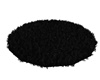 Round Black rug
