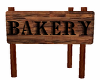 Wooden Bakery Sign