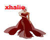 new red gown new year