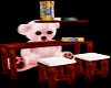 Pink Bear Desk