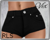 {WV} Black Shorts ~ RLS