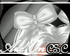 {CSC} Pigtail Bows Silve