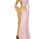 |E| Gold Rose Dress