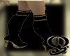 (OJ) Black Gold Boots 1