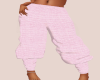 Pink Linen Cargo Pants