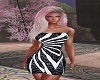 Sexy   Zebra  Dress