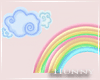 H. Rainbow Wall Decals