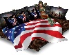 military flag bed
