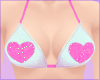 Hearts bikini mint