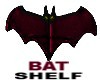 Bat Shelf *Glow Red