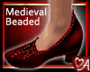 .a Medieval Beaded Red