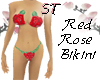 ST} Red Rose Bikini