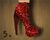 5. Red G'Lita Booties