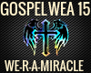 WE ARE A MIRACLE WEA 15