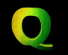 Q - Neon Letter Seat