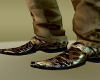 Snake skin shoes