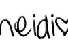 STS* Heidi, name sticker