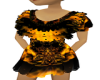Gold/Black PH Dress