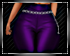 Purple Pants w/Belt RL