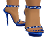 R&R Blue Elegant Heels