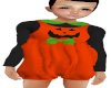 Child Pumpkin Romper M