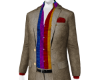 CreamColorful Suit