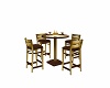 Gold & Brown Table