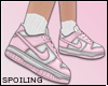 pastel pink dunks