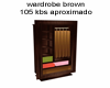 wardrobe brown 