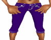 Purple Capri Jeans