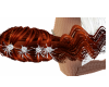 braided w/ white ribbon