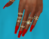 FG~ Red Nails/Rings